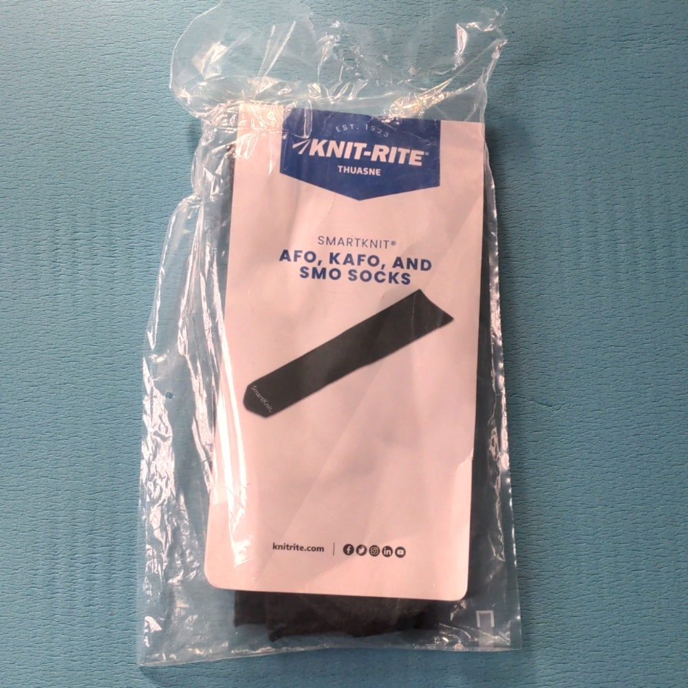 Knit-Rite AFO/KAFO/SMO unisex socks